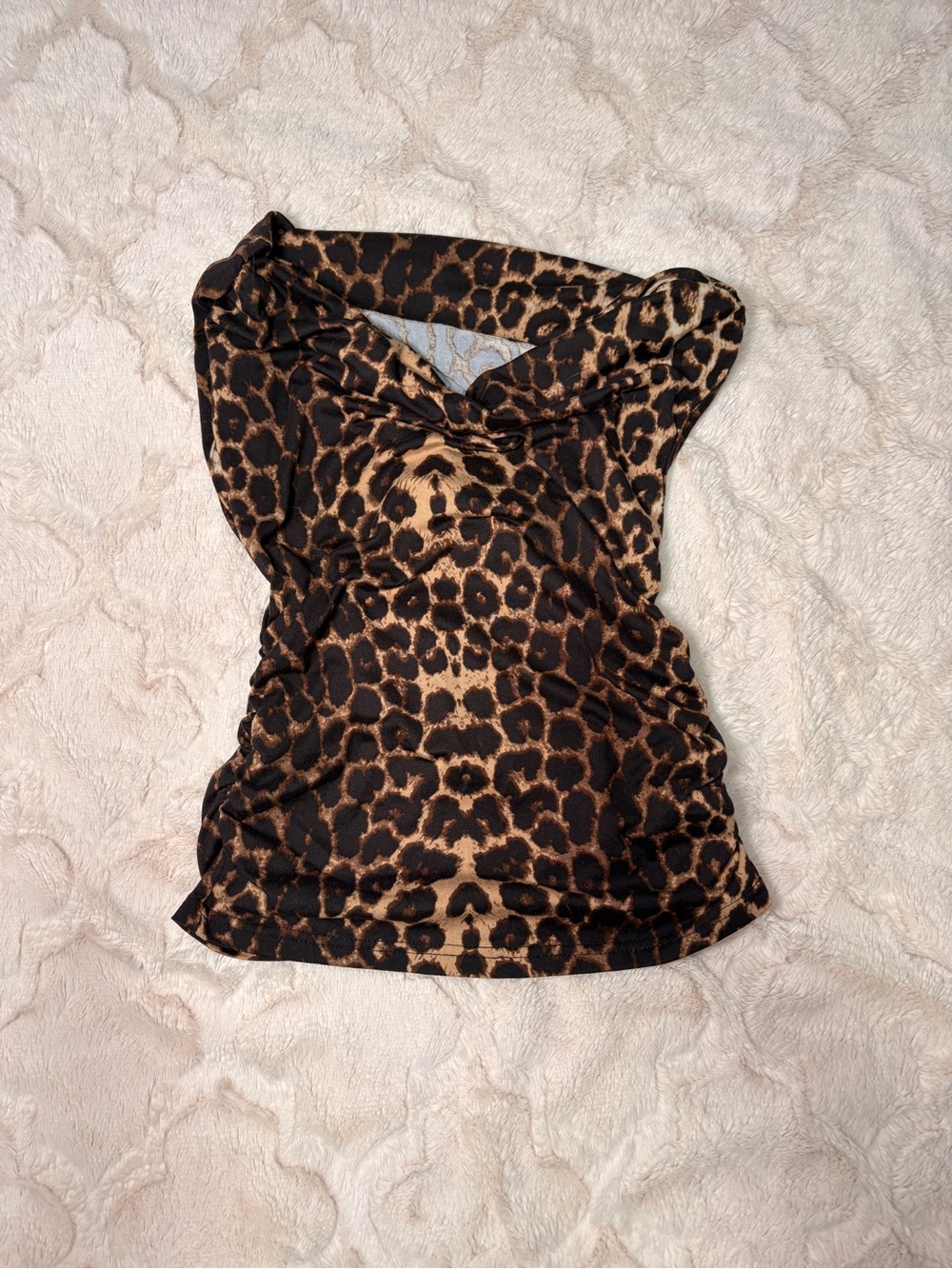 Leopard Print Sleeveless top
